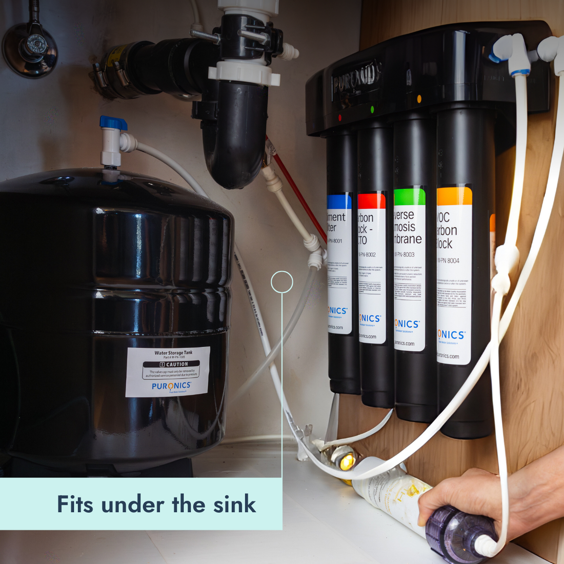 MicroMax 8500 reverse osmosis drinking water system
