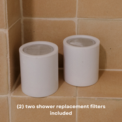 Shower Filter + 2 Replacement Filters