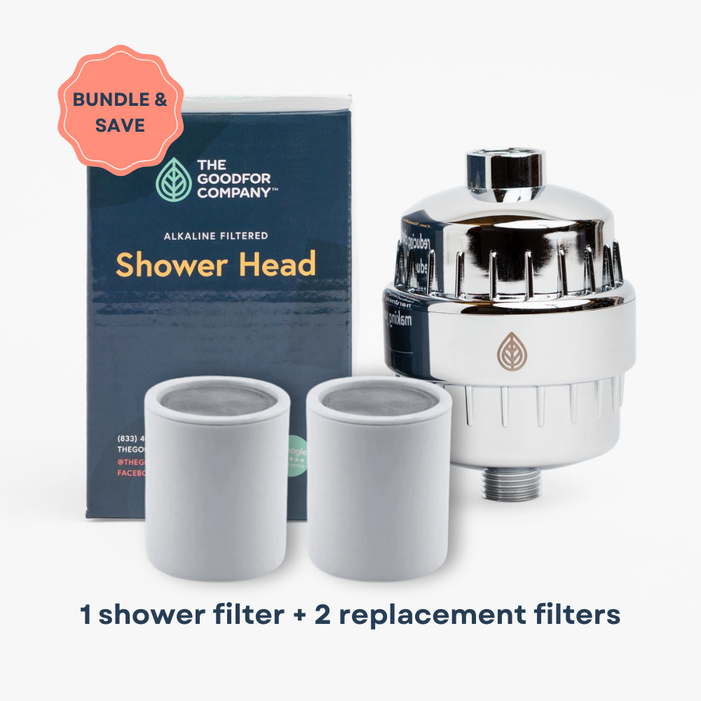 Shower Filter + 2 Replacement Filters